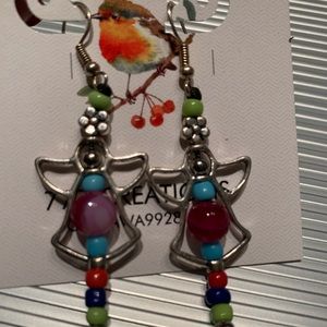 Angel Crystal Earrings.